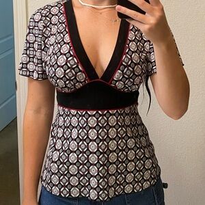 Candies vintage Y2k blouse top